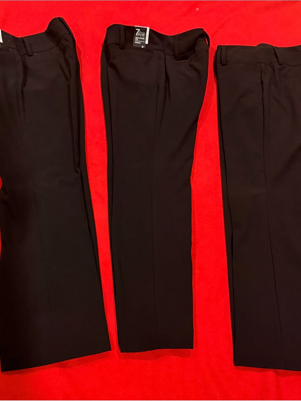 New York & Company Black Women's Dress Pants Set of 3